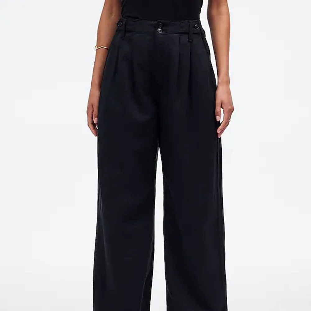 Madewell Harlow Wide-leg Pants New With Tags Size 4 - Picture 2 of 7